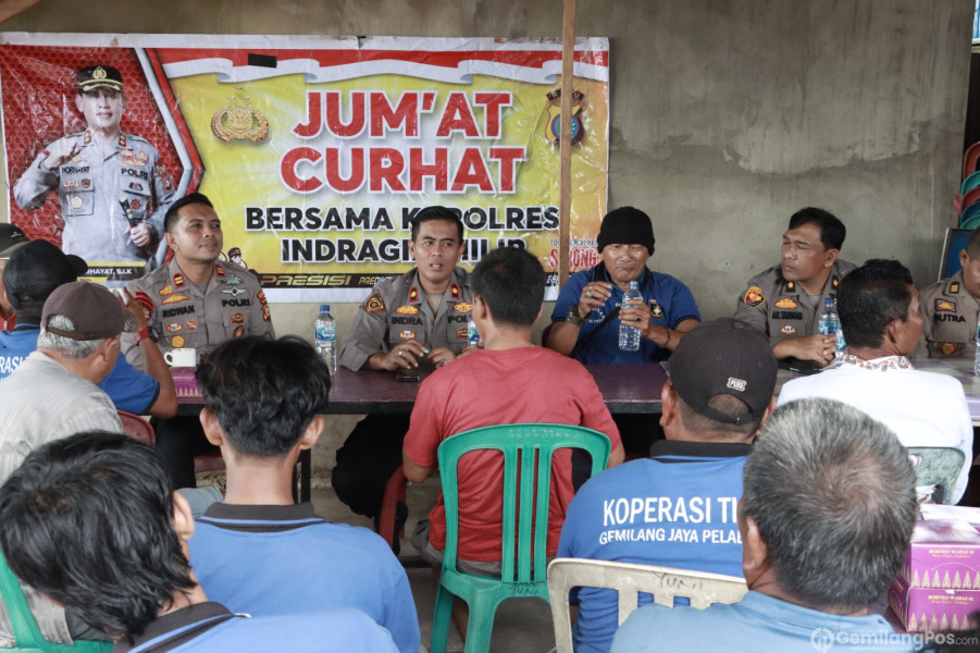 Jum'at Curhat, Polres Inhil Silaturahmi ke Pelabuhan Pelindo