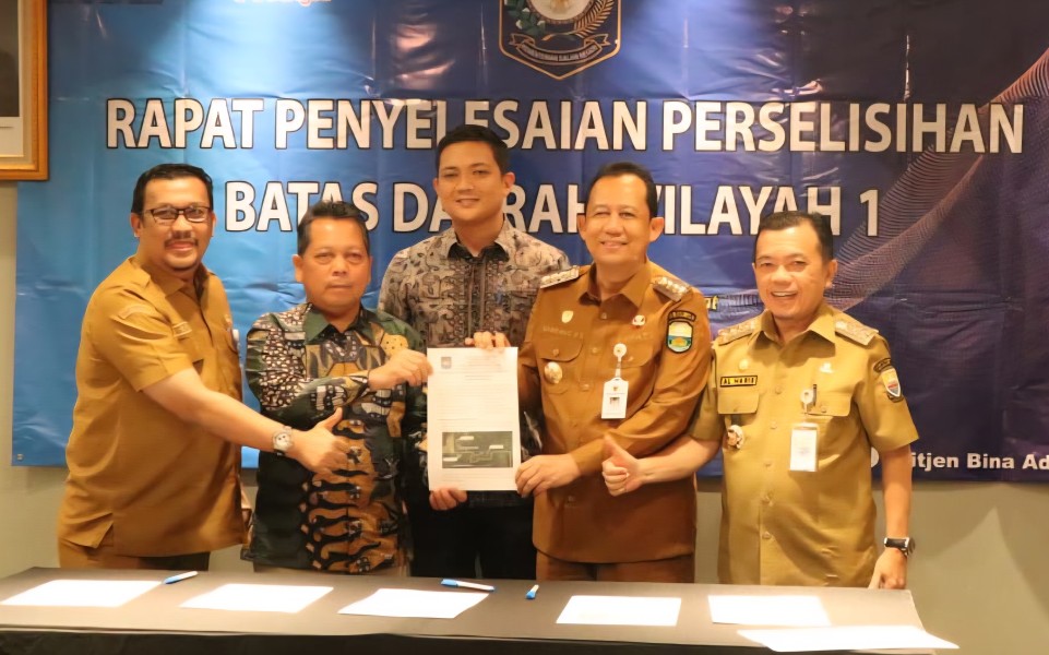 Gubernur Al Haris: Batang Hari dan Muaro Jambi Sepakat Serahkan Keputusan Tapal Batas ke Kemendagri