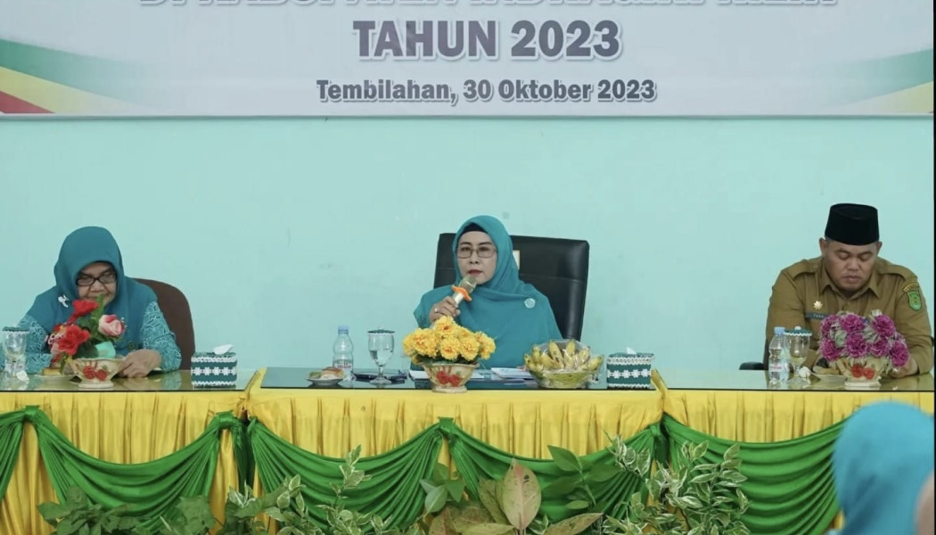 TP PKK Riau Lakukan Monitoring dan Evaluasi PKK Inhil