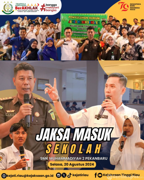 Program Jaksa Masuk Sekolah