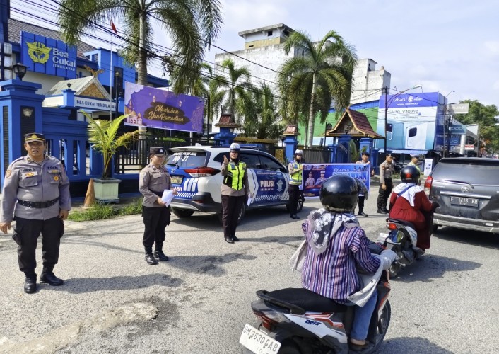 Polres Inhil Tetap Giat Operasi Keselamatan di Saat Puasa