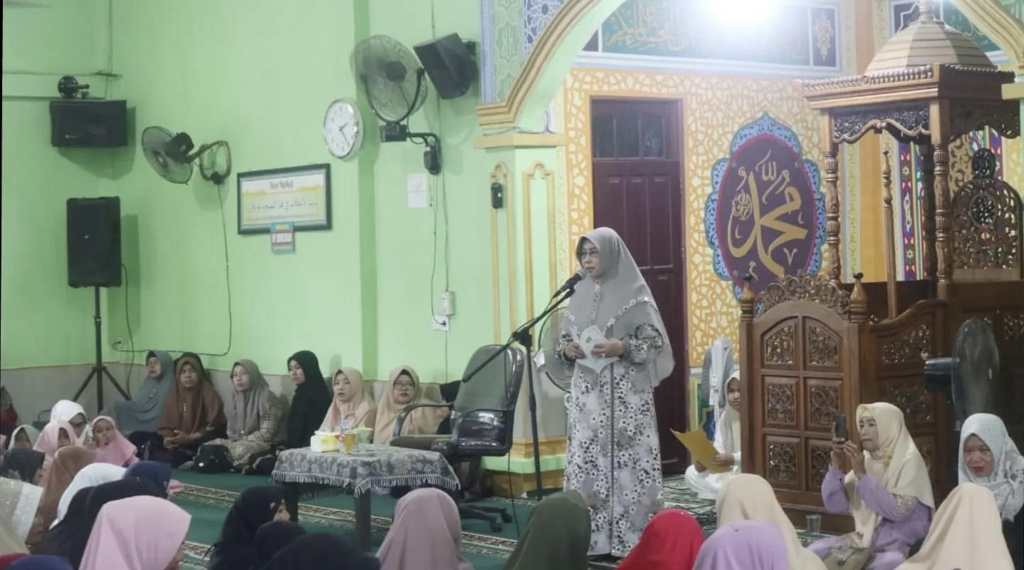 Ketua PC MNU Hadiri Maulid Nabi Muhammad di Mesjid Miftahul Huda