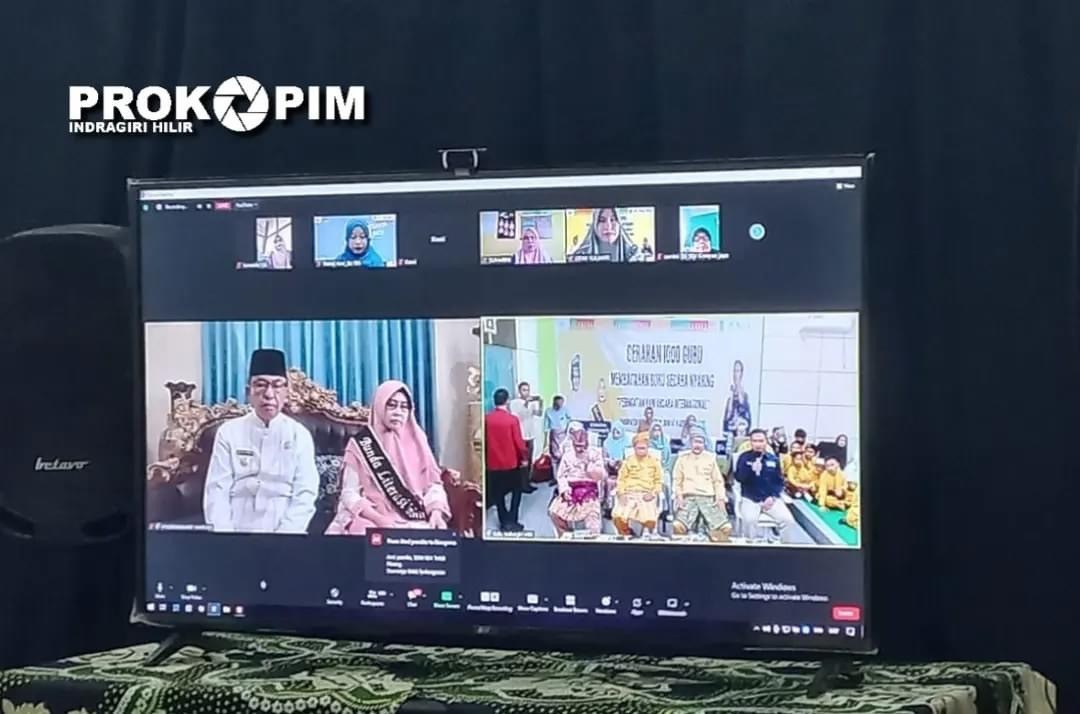 Bupati Inhil Buka Gerakan 1000 Guru Membaca secara Nyaring