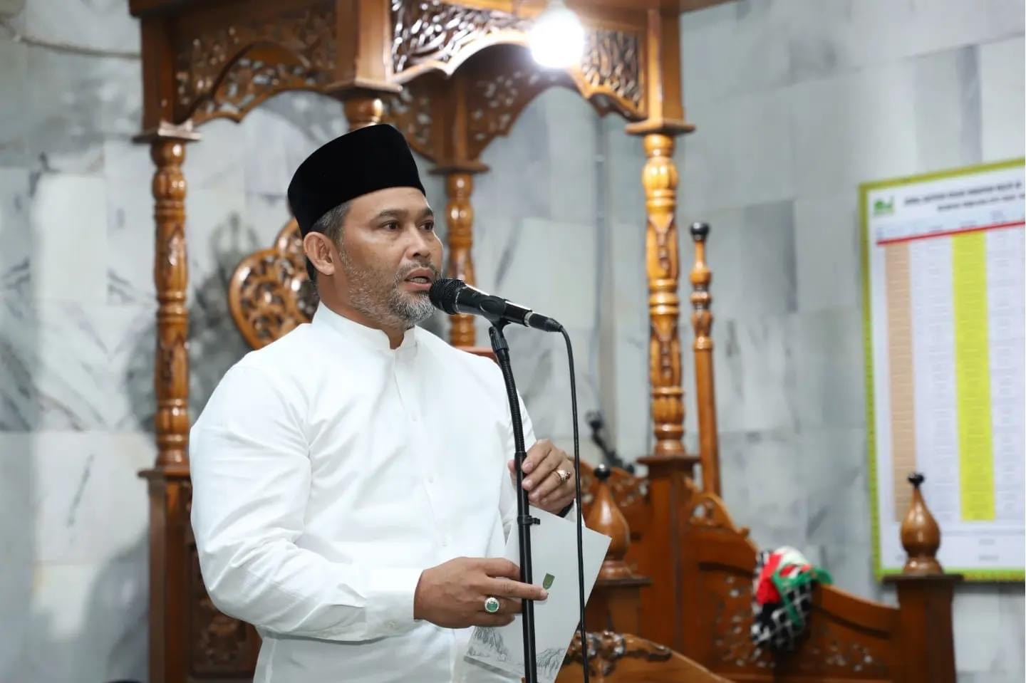Bupati Inhil Hadiri Peringatan Maulid Nabi di Masjid Ad-Da\'wah Tembilahan