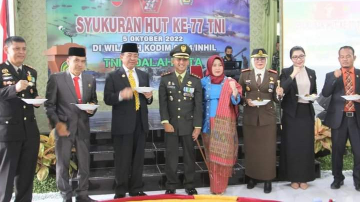 Maknai Syukuran, Bupati HM.Wardan \