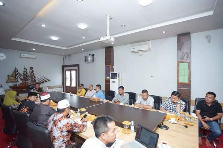 Bupati Inhil HM. Wardan Pimpin Rapat Persiapan Peringatan Hari Besar Islam
