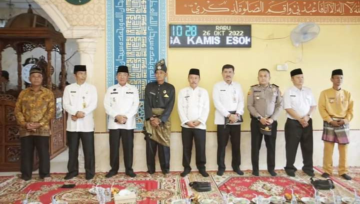 Bupati Inhil Hadiri Peringatan Maulid Nabi Muhammad SAW di Kecamatan Concong