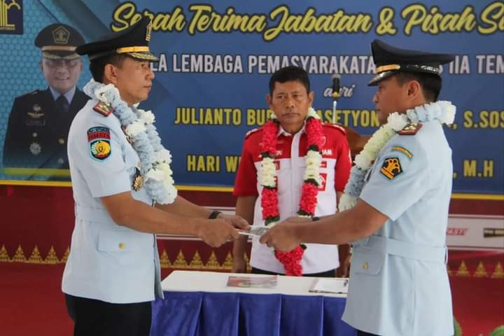 Bupati Indragiri Hilir Menghadiri Sertijab dan Pisah Sambut Kepala Lembaga Pemasyarakatan Kelas llA Tembilahan