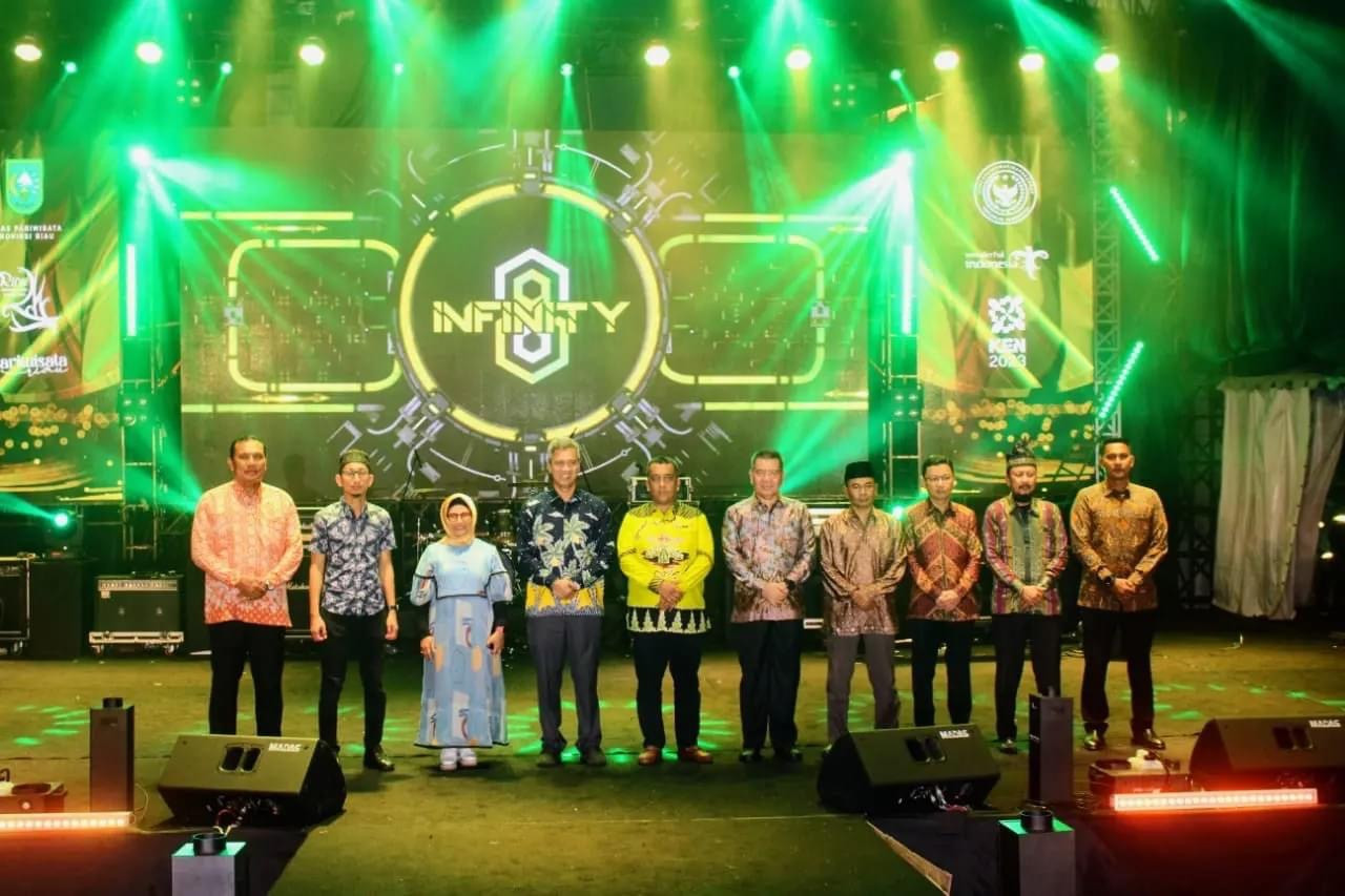 Wakili Bupati, Asisten Administrasi Umum  Hadiri Opening Ceremony Kenduri Riau 