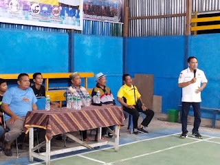 Diikuti 32 tim, Ketua DPRD Buka Turnamen Badminton Desa Pengalihan