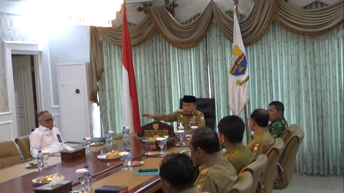 Gubernur Al Haris Hadiri Rakor Pengendalian Inflasi 2023 Bersama Kemendagri
