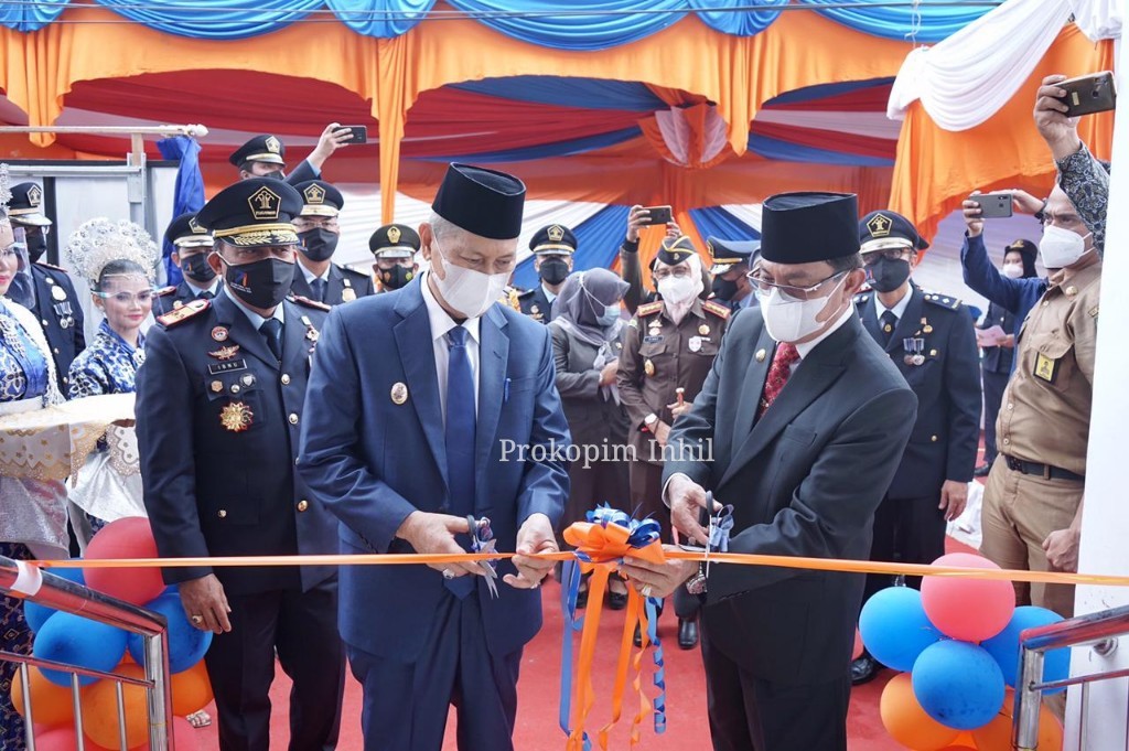 Gedung Kantor Imigrasi Yang Baru di Resmikan, Bupati didampingi Wabup inhil Merupakan Icon Baru Inhil