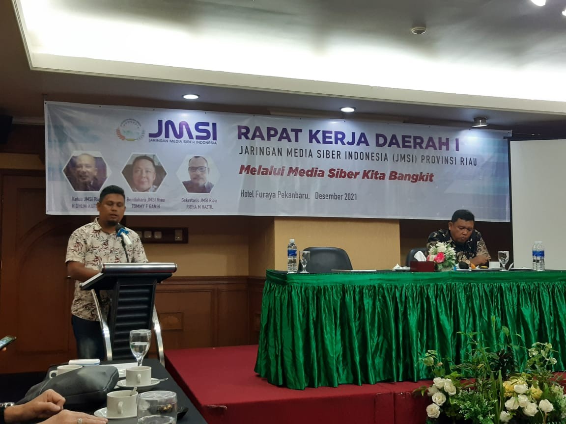 Rapat Perdana JMSI Rohil, Jarmain : Persiapkan Pembentukan Panitia Pelantikan & Program 2022