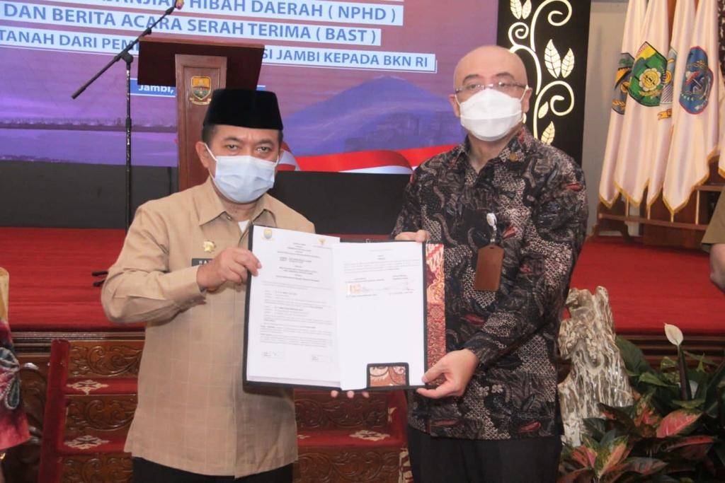 Gubernur Al Haris: Hibah Tanah Wujud Sinergitas Antara Pemprov Jambi dan BKN RI