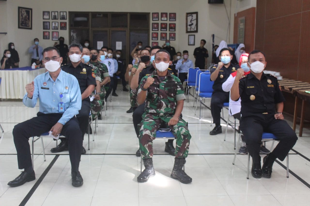 Dandim 0314/Inhil Hadiri Kegiatan Donor Darah dalam Rangka Hari Pabean Internasional