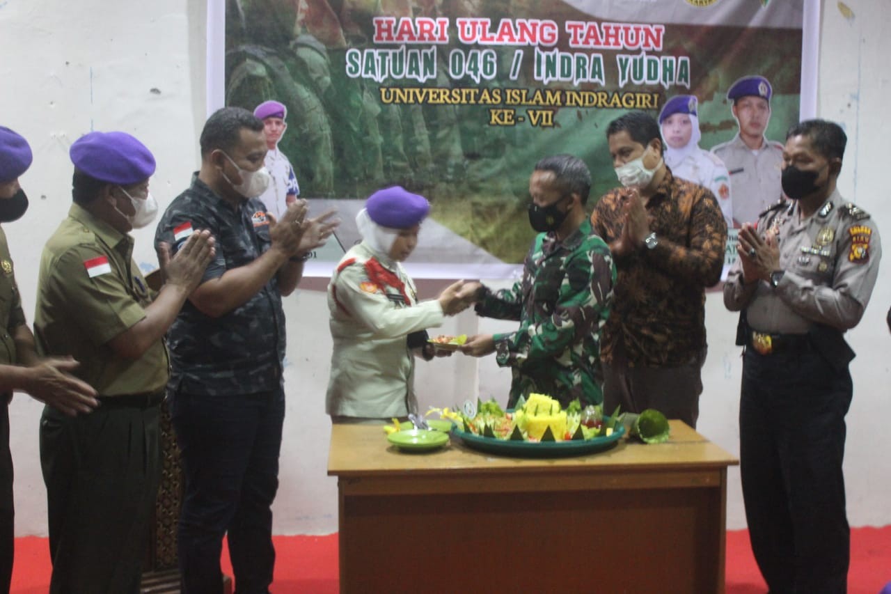Dandim 0314/Inhil Hadiri Ulang Tahun Menwa 046/Unisi