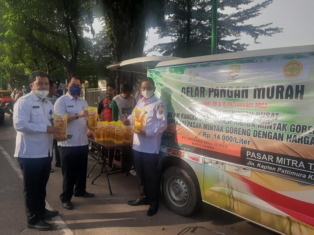 Pemprov Jambi Gelar Pasar Pangan Murah