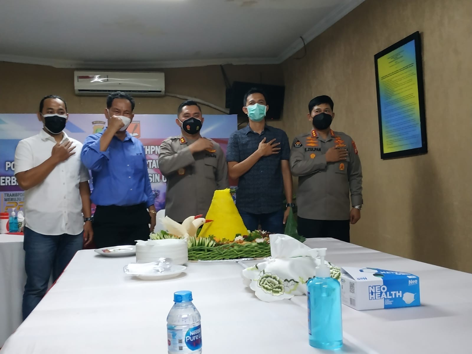 Kapolda Metro Jaya bersama Kabid Humas Hadiri Perayaan HPN Tingkat DKI Jakarta