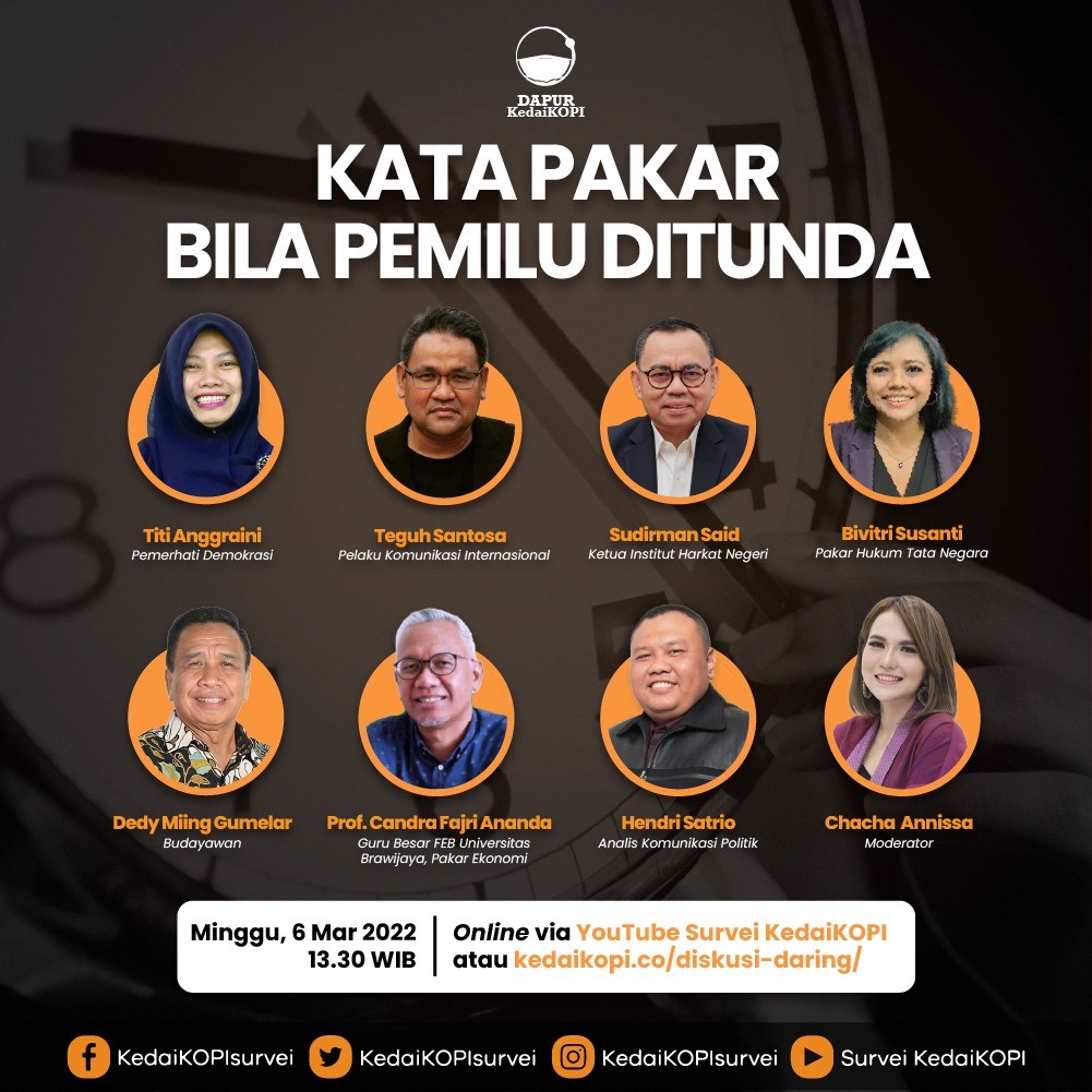 Pembatalan Pemilu 2024 Ibarat Deklarasi Ketidakmampuan di Panggung G20