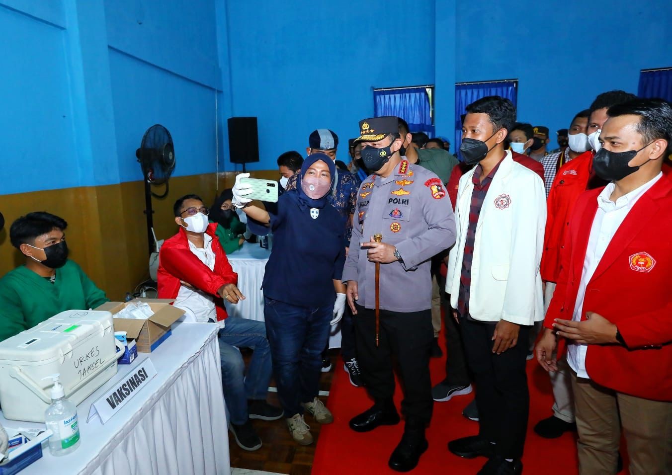 Akselerasi Vaksinasi se-Indonesia, Kapolri Sebut Sebagai Upaya Persiapan Pandemi ke Endemi