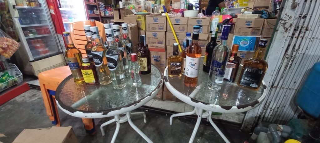 Jelang Ramadhan Polda Riau Sita 1.919 Botol Miras 