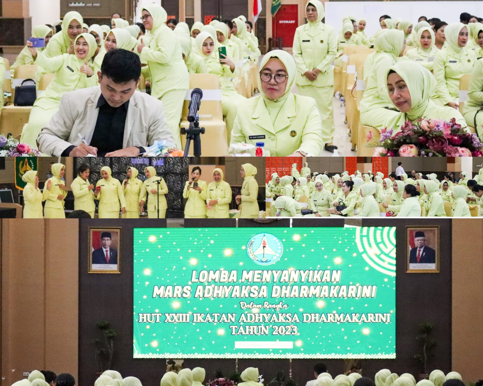 Ikatan Adhyaksa Dharmakarini (IAD) Wilayah Riau gelar Lomba Master of Ceremony (MC) dan Lomba Menyanyikan Mars Adhyaksa Dharmakarini