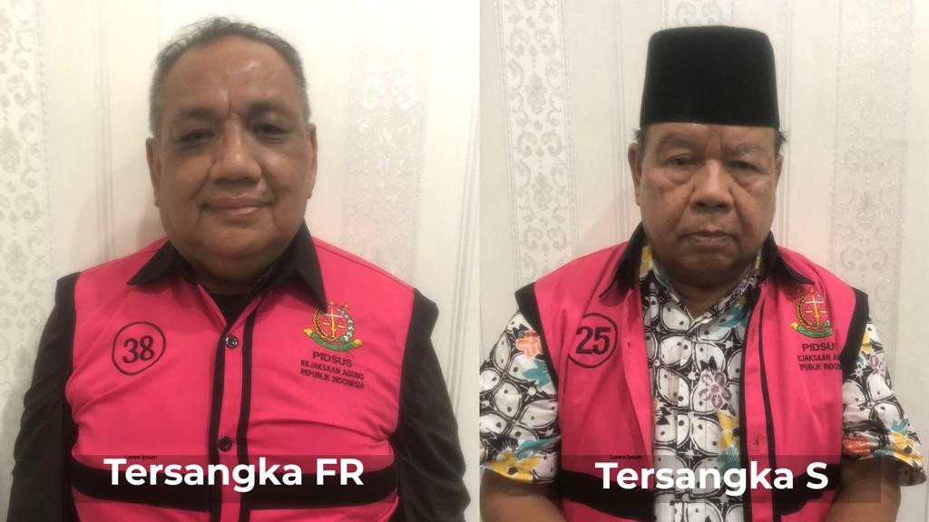 Tim Penyidik Kejaksaan Agung Menetapkan dan Melakukan Penahanan terhadap 2 Orang Tersangka dalam Penerimaan Hadiah/Janji Gratifikasi