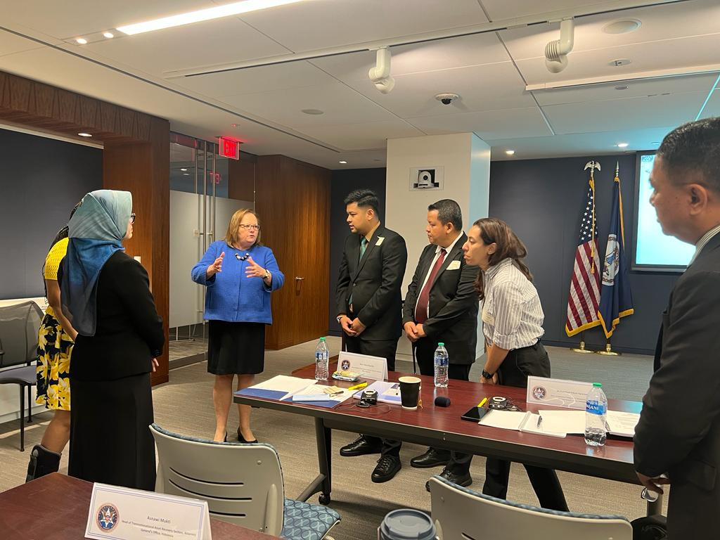 Delapan Perwakilan Jaksa Berpartisipasi Dalam Kegiatan Comparative Study Visit on Asset Forfeiture and Management dengan United States Marshals Service (USMS)
