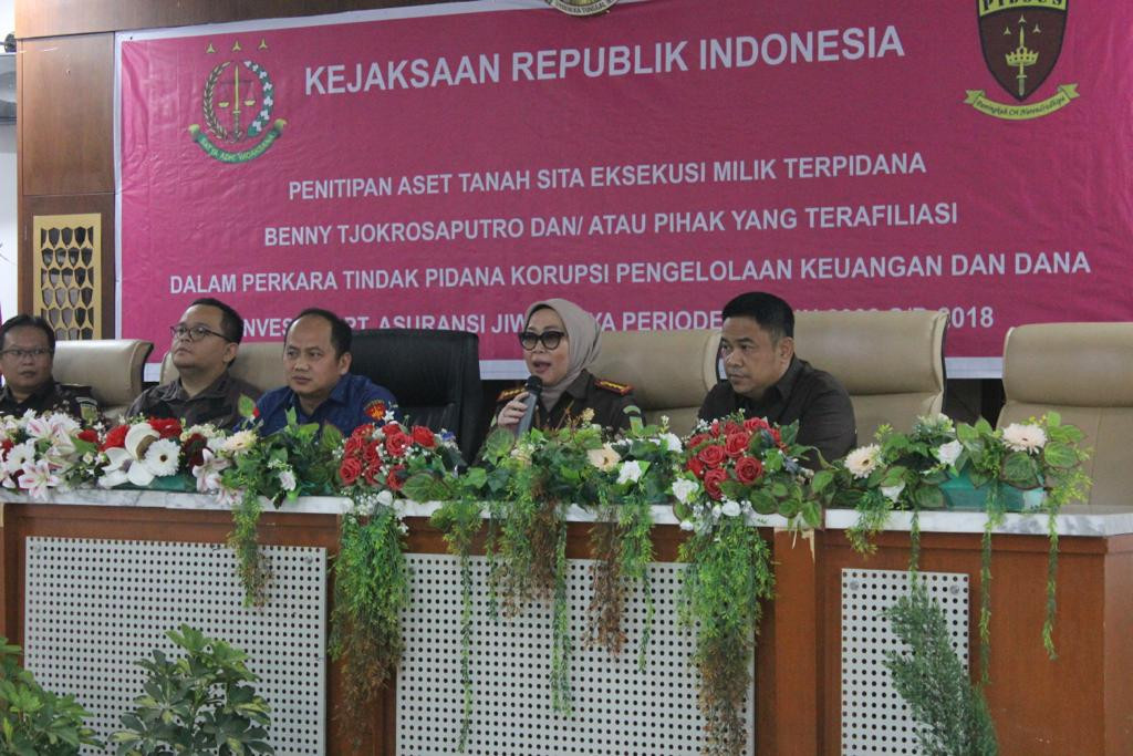 Penitipan Aset Hasil Sita Eksekusi Milik Terpidana BENNY TJOKROSAPUTRO di Kabupaten Lebak Seluas 1.610.695 M2 