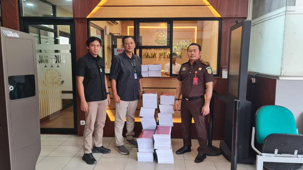 Penyidik Bareskrim Polri Mengirim Kembali Berkas Perkara  kepada Jaksa Peneliti a.n Tersangka ARPG