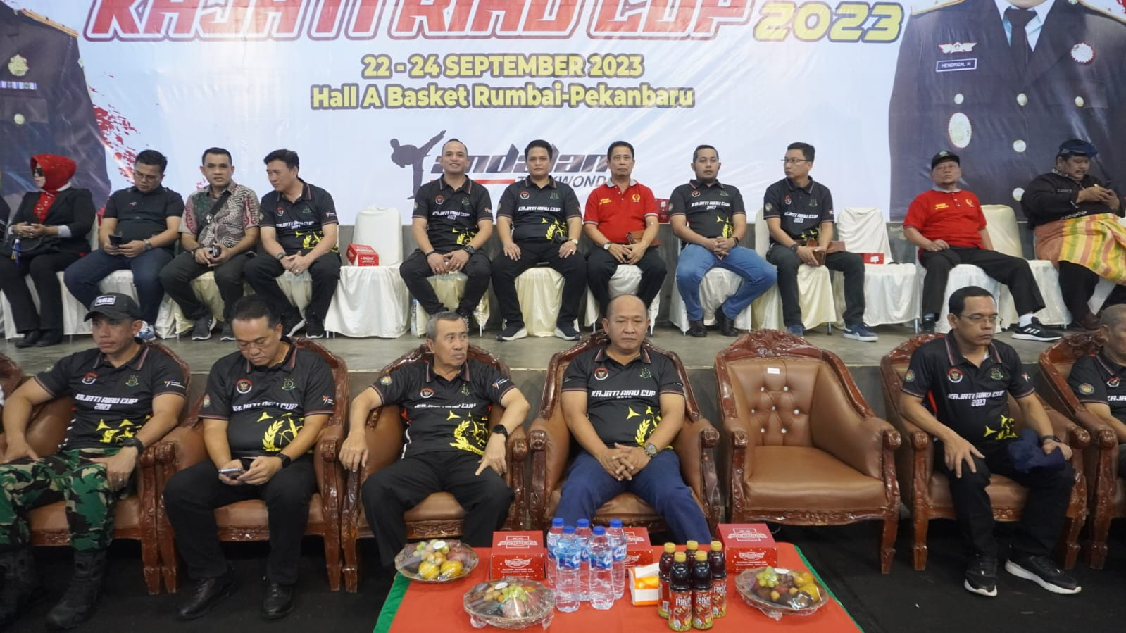 Wakil Kepala Kejaksaan Tinggi Riau Resmi Membuka Kejuaraan Taekwondo Championship Kajati Riau Cup 2023