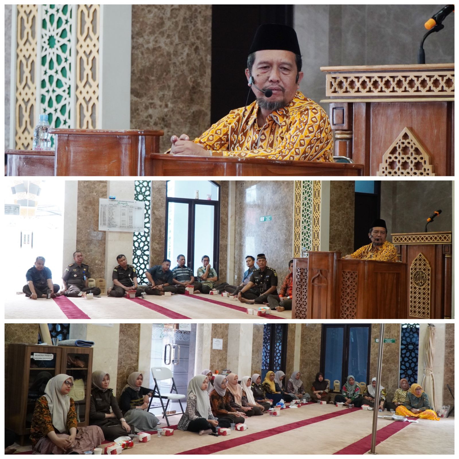 PENGAJIAN RUTIN KEJAKSAAN TINGGI RIAU OLEH UST. DR. H. SAIDUL AMIN, MA