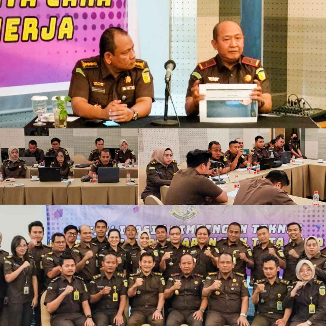 Wakil Kepala Kejaksaan Tinggi Riau Menutup secara resmi Sosialisasi/ Bimbingan Teknis Pelaksanaan Anggaran dan Tata Cara Pembayaran Tunjangan Kinerja