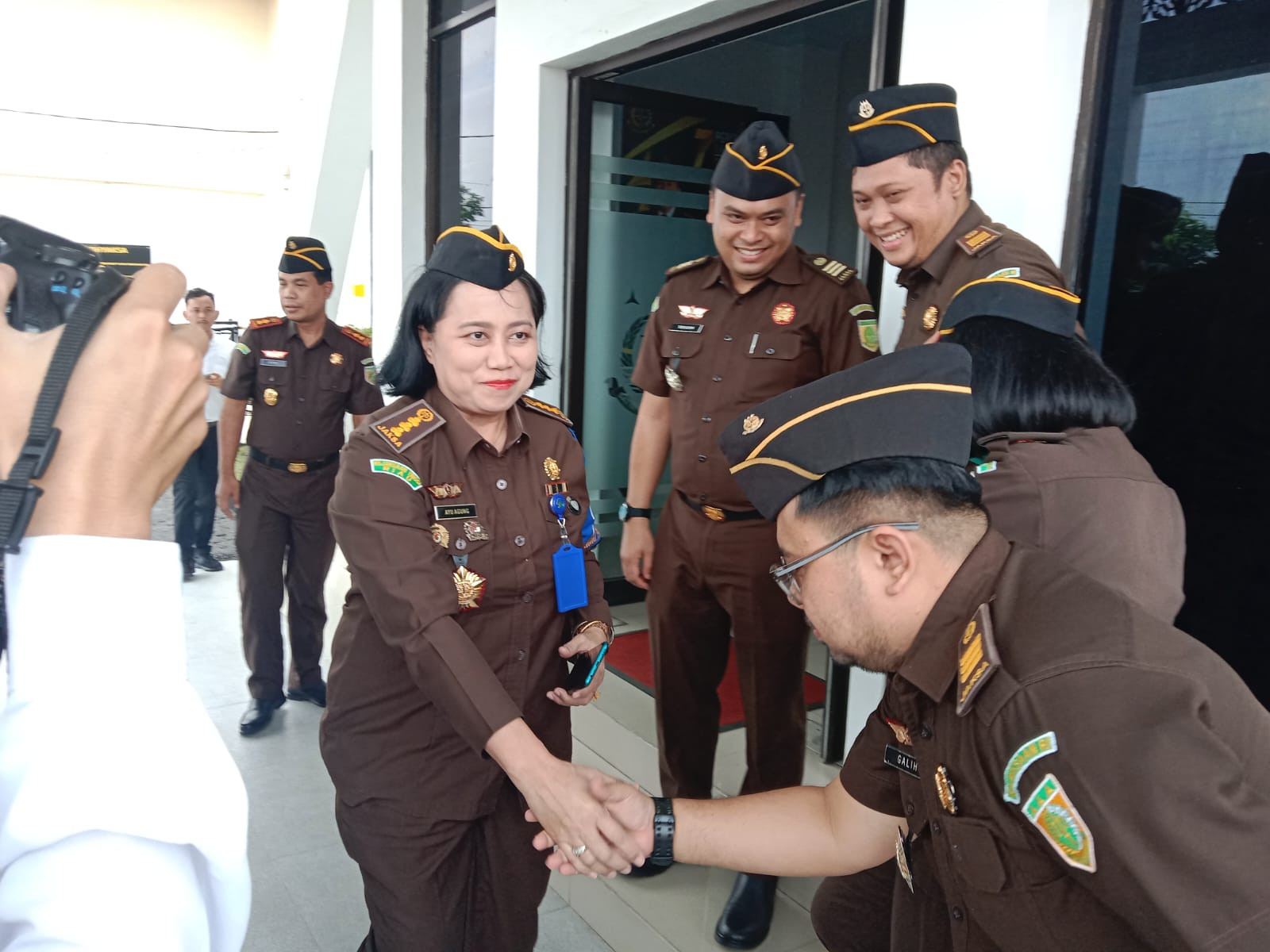 ASWAS KEJATI RIAU MELAKUKAN INSPEKSI PEMANTAUAN DI KEJAKSAAN NEGERI INDRAGIRI HULU