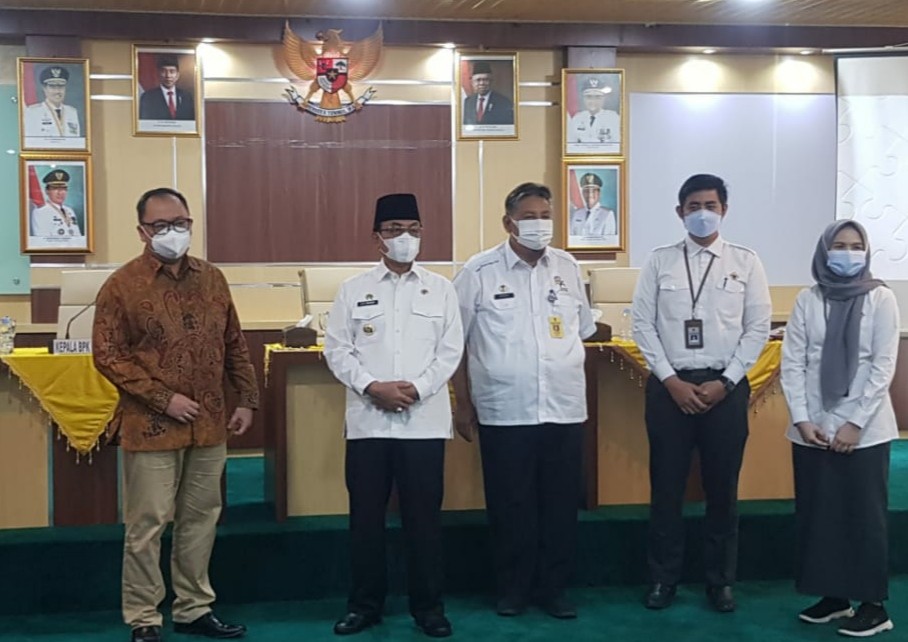 BPK Provinsi Riau lakukakan Pemeriksaan Interim LKPD TA 2020, Bupati Wardan: Semoga Tahun Ini Mendapat Opini TPP