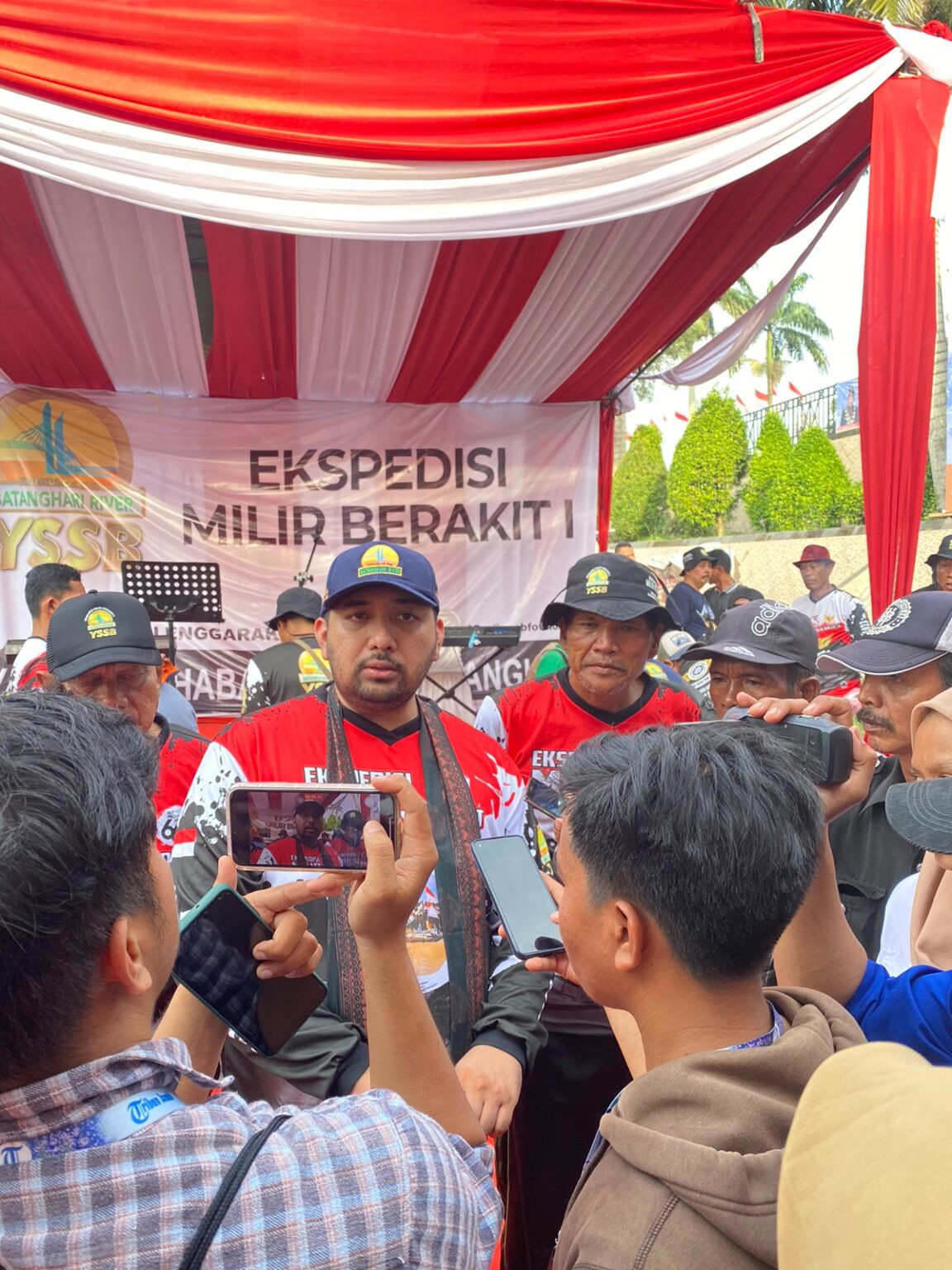Ikut Ekspedisi Milir Berakit, Pinto Minta Masyarakat Untuk Menjaga Sungai Batang Hari