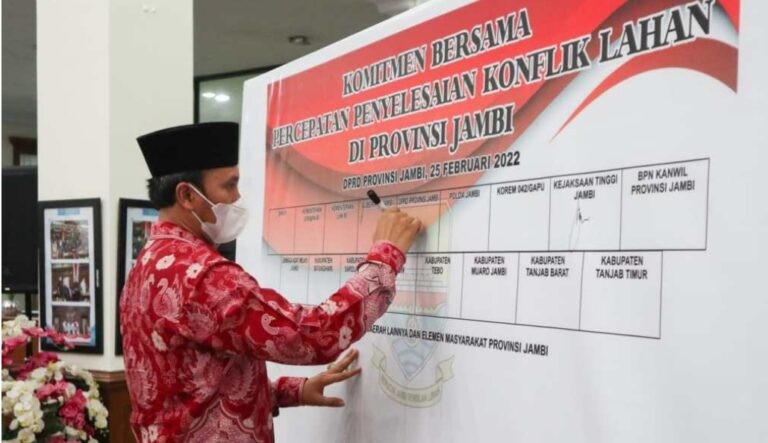 FGD Konflik Lahan, DPRD Jambi Ajak Para Pemangku Kepentingan Teken Komitmen Bersama