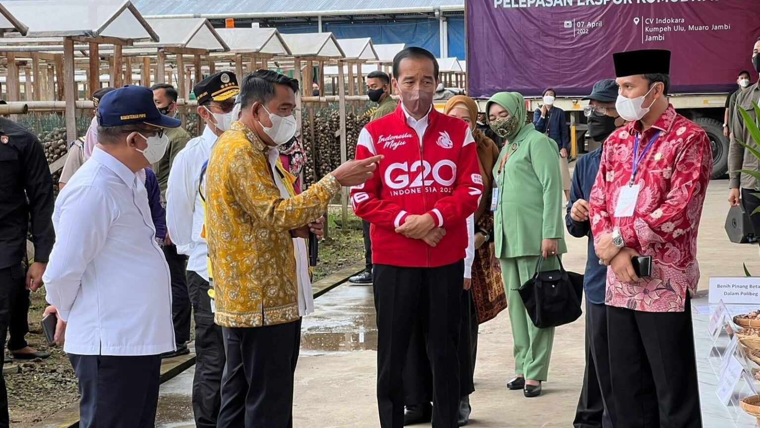 Ketua DPRD Provinsi Jambi Dampingi Presiden Jokowi Kunker di Jambi