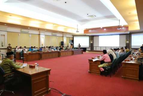 Sekda Inhil Ikuti Rapat Persiapan Bersama Pemprov