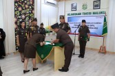Kajati Maluku Agoes SP, Lantik 11 CPNS Calon Jaksa Dalam Formasi Penelaah  Penuntutan dan Penegakan Hukum di Wilayah Maluku