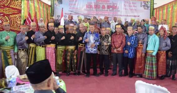 Wabup Syamsuddin Uti Hadiri Pelantikan BPC KKSS Reteh Priode 2023-2028