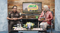 Kajati Riau menjadi Narasumber dalam program Jaksa Menjawab di Riau Televisi