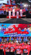 Jaksa Agung Bersama Kapolri, Menkopolhukam dan KSAD Flag Off Membuka Kegiatan Jalan Santai Bhayangkara Fun Walk 2024
