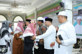 Sampaikan Ucapan Selamat Datang, Pj. Bupati Inhil Sambut Kepulangan 20 Orang Jama'ah Haji