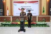 Kajati Maluku Agoes SP Pimpin Upacara Hari Lahir Pancasila Di Aula Sasana Adhyaksa Kejaksaan Tinggi Maluku