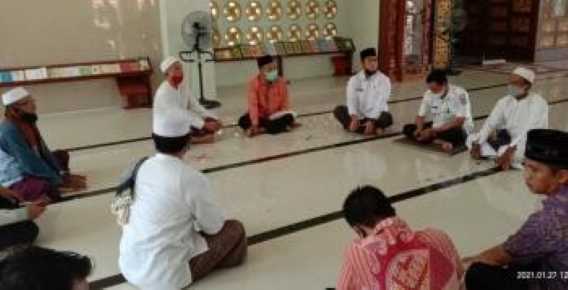 H Mashuri Kumpulkan Pengurus Masjid Baitul Makmur