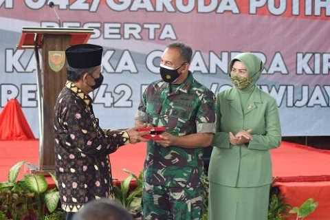 Wagub Jambi Apresiasi Danrem 042/Garuda Putih