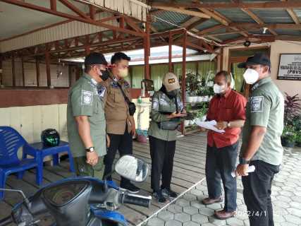 Satpol PP Inhil Sosialisasikan Surat Himbauan Bupati Tentang Tertib Ramadhan 1443 H