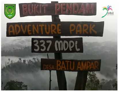 Pengembangan Potensi Wisata Bukit Pendam Desa Batu Ampar