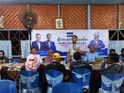 Ketua DPD Partai Demokrat Riau Targetkan 9 Kursi di Siak.